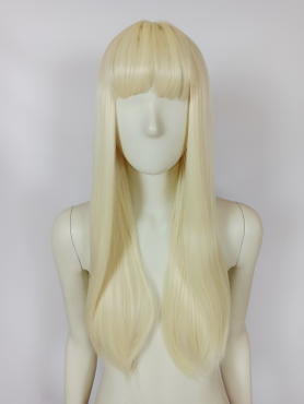 Peruka z prostą grzywką jasny blond Barbie PK102