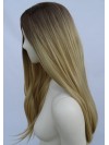 Peruka ombre bez grzywki złoty blond PK045