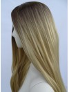 Peruka ombre bez grzywki złoty blond PK045