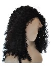 Peruka lace front czarna afroloki LF011