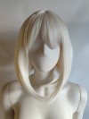 Peruka platynowy jasny blond bob z grzywką PK116