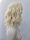 Peruka blond fale do ramion z grzywką PK055