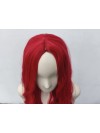Peruka czerwona loki fale bez grzywki PK057