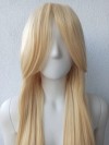 Peruka z grzywką jasny blond PK009