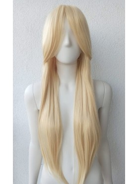 Peruka z grzywką jasny blond PK009